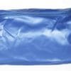 Reisetasche, XL blau in waxed Canvas und Leder, 60l
